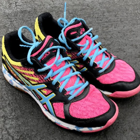 Asics Shoes - ASICS Women GEL Flashpoint 2 B456N Multicolor